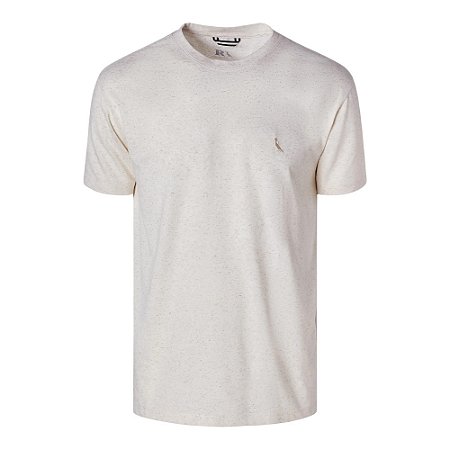 Camiseta Reserva Regular Masculino Linho Natural