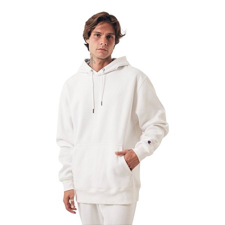 Moletom Champion Hoodie Athletic Masculino Off White