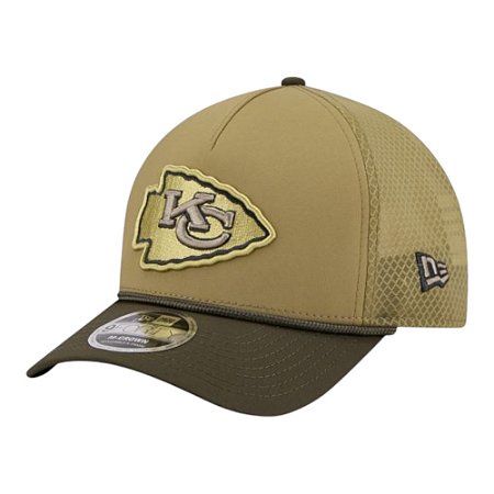 Boné New Era 940mc A-Frame Kansas City Chiefs Verde Oliva