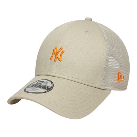 Boné New Era Kid Homefield Trucker New York Yankees Bege