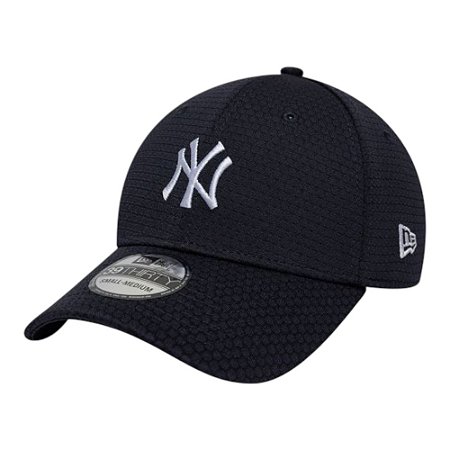 Boné New Era Stretch Mesh 39thirty New York Yankees Marinho