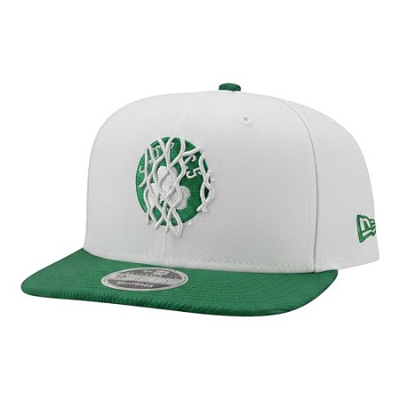 Boné New Era 950 Sport Boston Celtics Branco Masculino