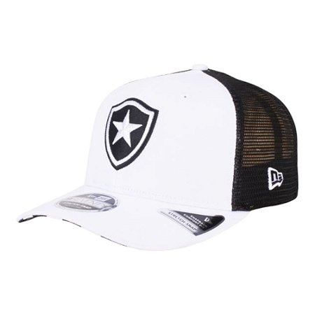 Boné New Era 970 Trucker Botafogo Branco Masculino