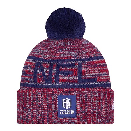 Gorro New Era Slcw Sport Knit NFL Masculino Azul e Vermelho