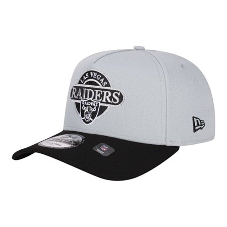 Boné New Era 940A-Frame Las Vegas Raiders Snow Cinza