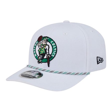 Boné New Era 970ss Multi Rope Boston Celtics Branco