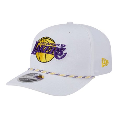 Boné New Era 970ss Multi Rope Los Angeles Lakers Branco