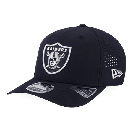 Boné New Era 970ss Stretch Snap Las Vegas Raiders Preto