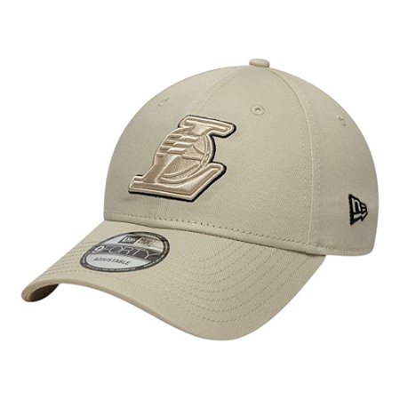 Boné New Era Team Outline 940 Los Angeles Lakers Bege