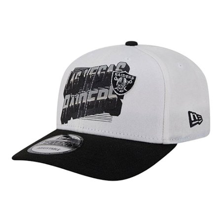 Boné New Era 970 Las Vegas Raiders Branco