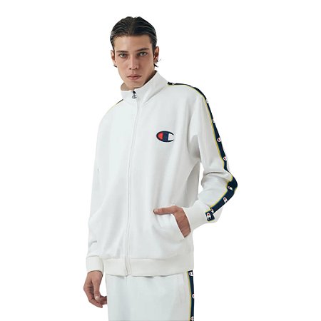 Conjunto Agasalho Champion Active Masculino Off White