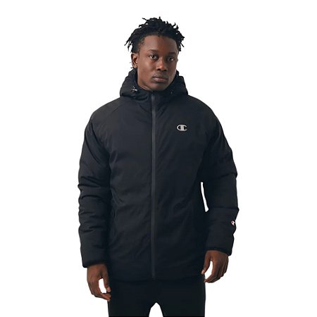 Jaqueta Puffer Champion Active Tech Masculino Preto