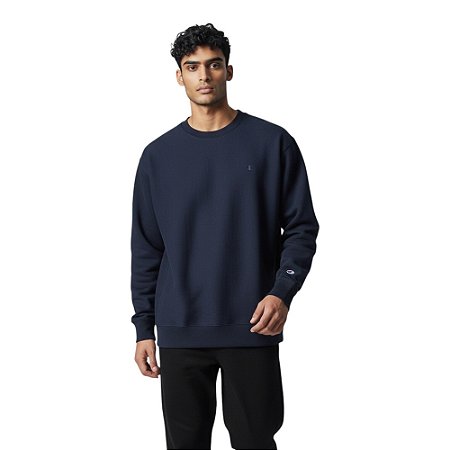 Moletom Champion Crewneck Athletic Masculino Marinho