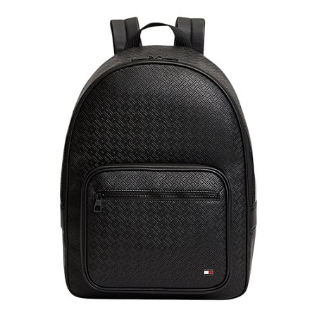 Mochila Tommy Hilfiger Embossed Flag 7 Litros Preto