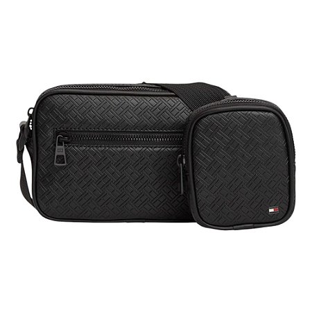 Bolsa Shoulder Bag Tommy Hilfiger Embossed Flag Modular