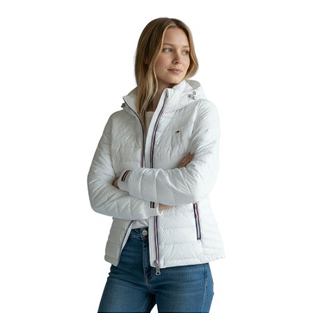 Jaqueta Tommy Hilfiger Dakota Feminino Branco