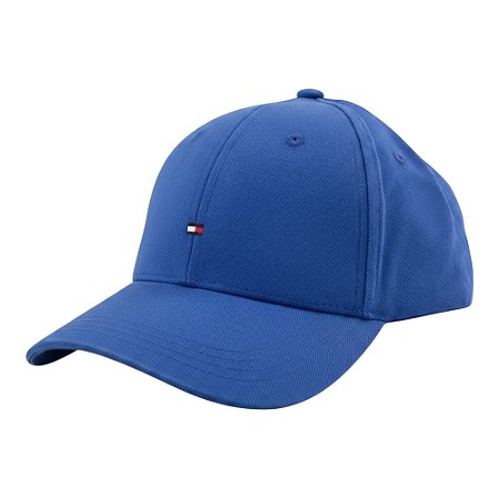 Boné Tommy Hilfiger Th Flag Cotton Unissex Azul