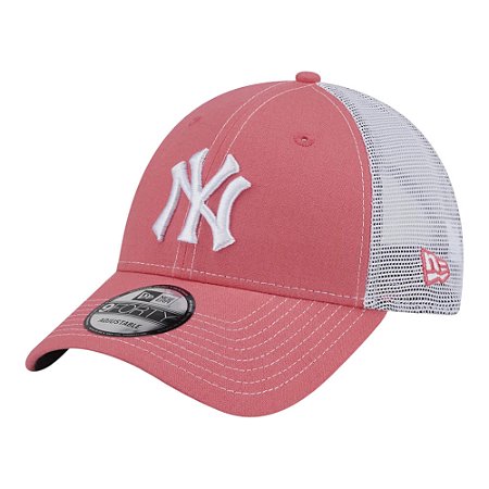 Boné New Era 940tr Resort New York Yankees Rosa