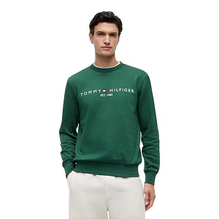 Moletom Tommy Hilfiger Masculino Verde