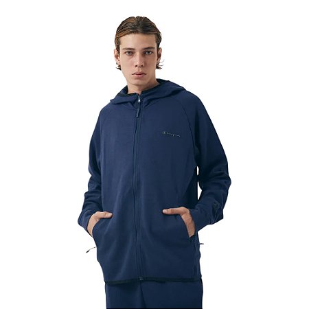 Jaqueta Champion Tech Mini Script Logo Athletic Masculino
