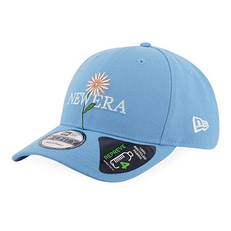 Boné New Era 940 Earth Day Sky Azul Masculino Azul Claro