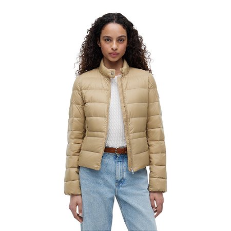 Jaqueta Tommy Hilfiger Down Packable Feminino Caqui