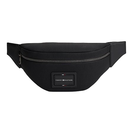 Pochete Tommy Hilfiger Foundation Bumbag Masculino Preto