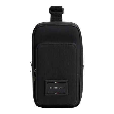 Bolsa Shoulder Bag Tommy Hilfiger Foundation Preto Masculino