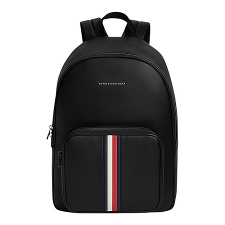 Mochila Tommy Hilfiger Signature Tape 15.55 Litros Preta