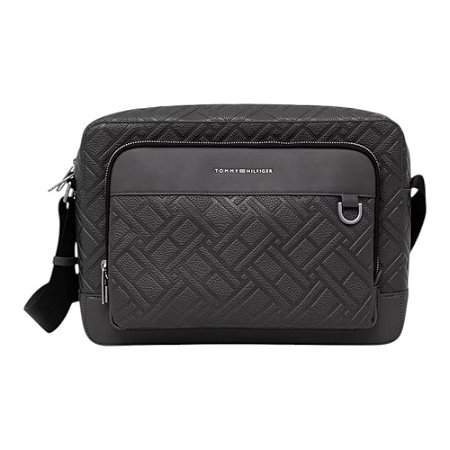 Bolsa Tommy Hilfiger Flag Computer Masculino Cinza