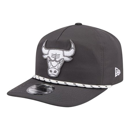 Boné New Era 29061 Chicago Bulls Cinza Chumbo