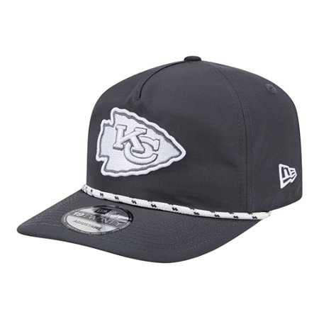 Boné New Era 29061 Kansas City Chiefs Cinza Chumbo