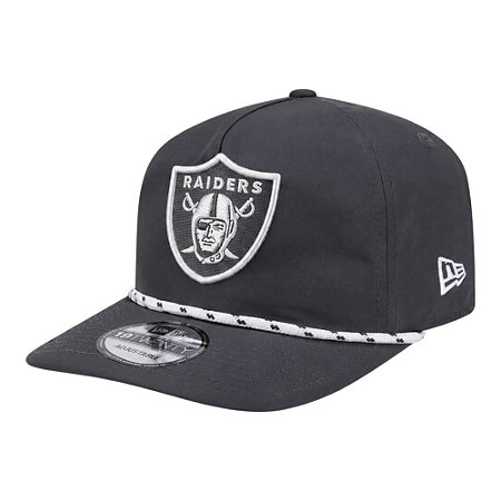 Boné New Era 29061 Las Vegas Raiders Cinza Chumbo