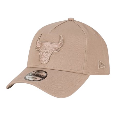Boné New Era 940A-Frame Monochrome Chicago Bulls Marrom