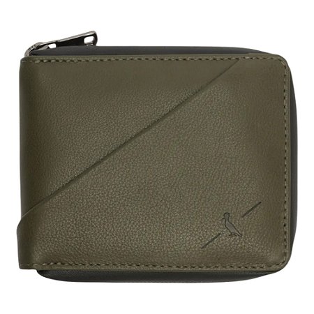 Carteira Reserva Office Leather 2.0 Masculino Verde Militar