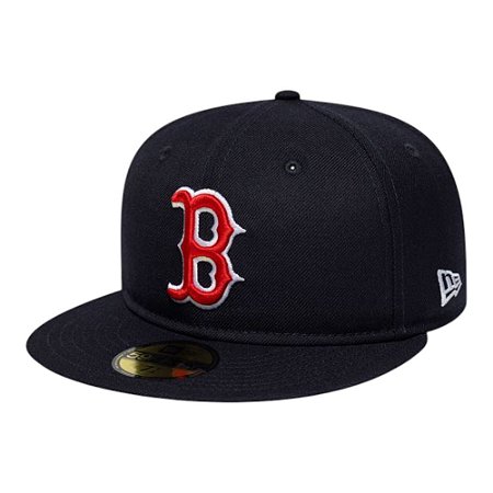 Boné New Era 5950 Boston Red Sox Fechado Marinho