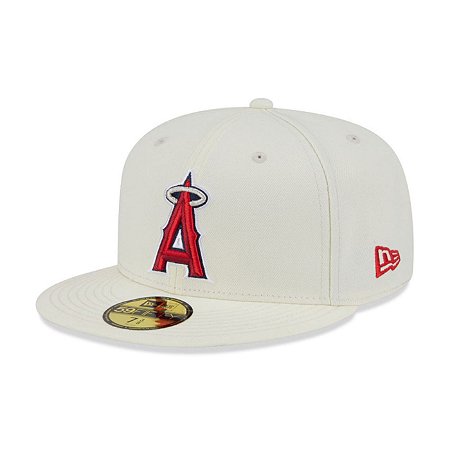 Boné New Era 5950 City Series Los Angeles Angels Off White