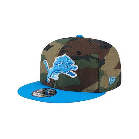Boné New Era Detroit Lions Salute Service Militar