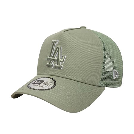 Boné New Era Outline Trucker Los Angeles Dodgers Verde
