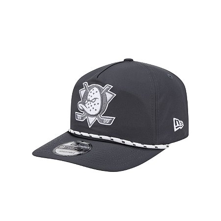 Boné New Era Qs 1920 Anaheim Ducks Cinza Chumbo