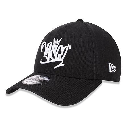 Boné New Era 940 Strapback Vasco Masculino Preto