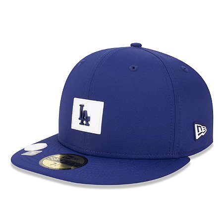 Boné New Era Fechado 5950 Los Angeles Dodgers Azul