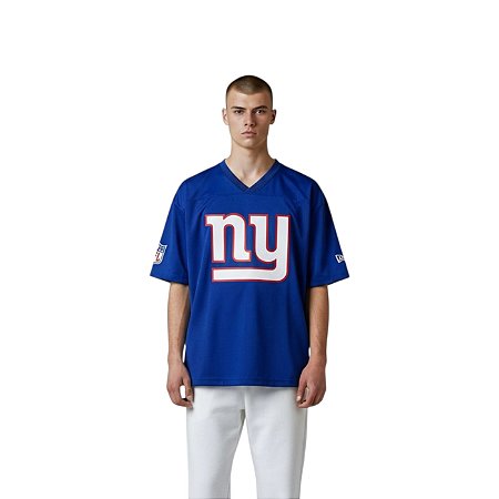 Camiseta New Era Regular New York Giants Azul Masculino
