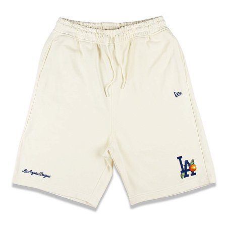 Bermuda New Era Lifestyle Los Angeles Dodgers Off White