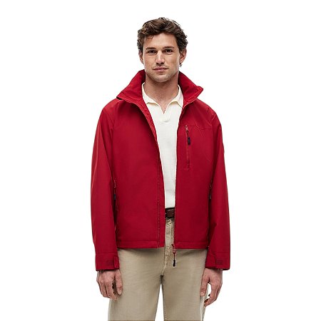 Jaqueta Tommy Hilfiger Crew Masculino Vermelho