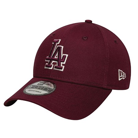 Boné New Era Team Outline 940 Los Angeles Dodgers Vinho