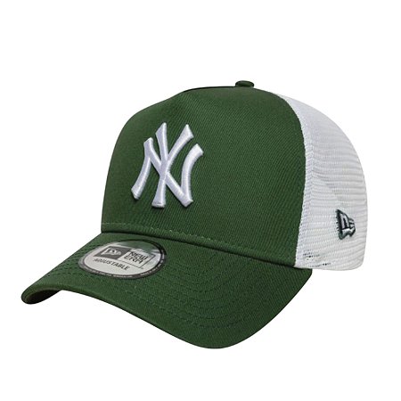 Boné New Era League Ess Trucker New York Yankees Verde