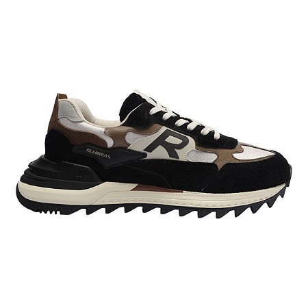 Tênis Reserva R Brooklyn Masculino Preto e Marrom