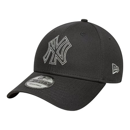 Boné New Era Metallic Outline 940 New York Yankees Chumbo