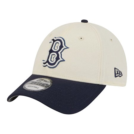 Boné New Era 940snap Boston Red Sox Bege e Marinho